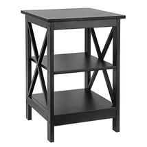 End Table Stand Beside Tv Bed 3 Tier Saving Space For Bedroom Indoor Home Decor - £52.74 GBP
