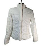 MERRELL Jacket Opti-Warm White Ivory  Lined Puffer Women Sz Large - £24.29 GBP