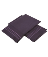 Clara Clark Premier 1800 Collection Pillowcases, King, Purple Eggplant - $23.18 CAD