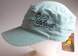 NWT Carhartt Womens Cotton Moisture Wicking Everton Cap Hat Seafoam Green - $14.98