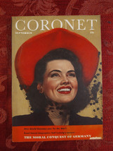 Coronet September 1944 Dusty Anderson Ted Collins Margaret O&#39;brien 3 Caballeros - £11.98 GBP