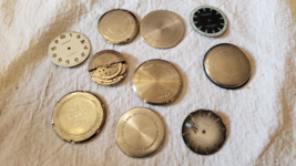 Vintage 50&#39;s 60&#39;s LOT of Caravelle Watch Case Back Dial Movement white b... - $71.24