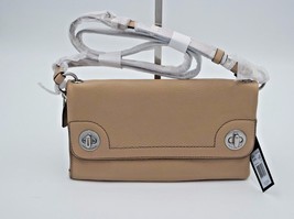 NWT Marc by Marc Jacobs Twilo Nude Beige Leather Crossbody Shoulder Bag Purse - £118.67 GBP