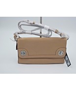 NWT Marc by Marc Jacobs Twilo Nude Beige Leather Crossbody Shoulder Bag ... - £118.59 GBP