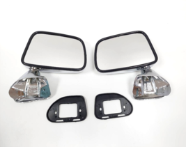Fit For Toyota Pickup 4Runner 2WD 4WD 87-89 Chrome Door Wing Mirror Skin... - $51.43