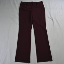 The Limited 6 Maroon Red Stretch Drew Bootcut Womens Dress Pants - £13.36 GBP