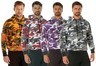 Woodland Camo Fleece Hoodie Pullover Camouflage Sweatshirt Kangaroo Style Item image 14