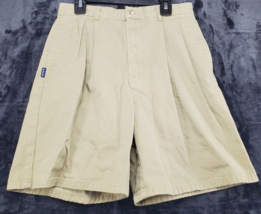 Polo Ralph Lauran Shorts Youth Size 16 Beige 100% Cotton Flat Front Belt... - £11.09 GBP