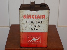 Vintage Sinclair 1 Gallon Empty Oil Can - $84.15