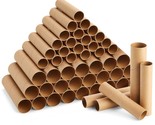 50 Brown Empty Paper Towel Rolls, 2 Size Cardboard Tubes For Crafts, Diy... - £39.32 GBP