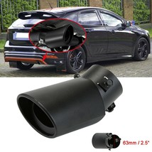 For  Focus 2&quot; Car Exhaust Pipe Stainless Steel Rear Exhaust Pipe Tail Muffler Ti - £89.36 GBP