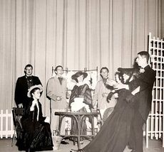 1950s Maskeraders Real Photo Maskers Play Theater New Hampshire High Sch... - €21,28 EUR