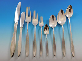 Gossamer by Gorham Sterling Silver Flatware Set for 12 Service 121 pieces Matte - £5,737.37 GBP