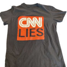 Black CNN Lies Unisex T-Shirt - $6.99