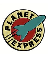 Futurama Planet Express Logo Enamel Pin - New! - €4,74 EUR