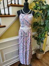 Xhilaration Vintage Floral Dress Lace Waist- Size XXL - $29.00