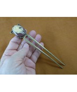 CXM1-1) Cupid Psyche Angel CAMEO brass hair stick Greek myth man woman a... - $35.47 CAD