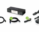 IOGEAR 4-Port HDMI 4K KVMP Switch - 2-Port USB 3.1 Hub Transfer Rate 5Gb... - £362.83 GBP