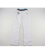 Vtg 90s Champion Mens 36 Game Worn Detroit Pistons Tearaway Pants White ... - $138.68 CAD