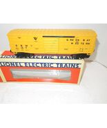 LIONEL  15003 GREEN BAY &amp; WESTERN WAFFLE SIDED BOXCAR - 0/027 - FAIR- SH - $18.73 CAD