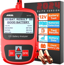BST200 Car Battery Tester 12V 100-2000 CCA Automotive Bad Cell Load Test Tool Di - £43.77 GBP