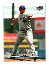 2008 Upper Deck #442 Carlos Zambrano Chicago Cubs - £2.34 GBP