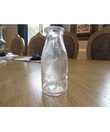 To Be Returned Glass Bottle NJ Pint Size Clear T.MFC.Co 1889 Rare - $235.44 MXN