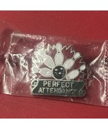 Perfect Attendance Bowling League Lapel Hat Pin Brand New Vintage 1990s - $18.49 CAD