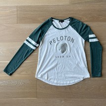 Peloton Show Up Raglan Long Sleeve Tee Shirt Small - $24.18
