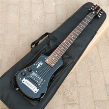 Left Handed MINI Electric Guitar,Mahogany Body&amp;Rosewood Fingerboard S551 - £156.12 GBP