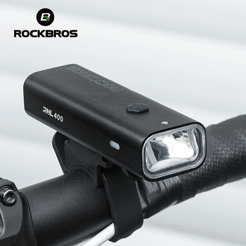 ROCKBROS Bike Light 2000mAh Type-C Charging Bike Light Front Lamp Headlight - £16.17 GBP+