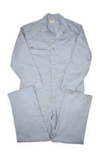 Vintage Lee Coveralls Mens 44 Blue Union Alls Jumpsuit Workwear Made in USA - £29.99 GBP