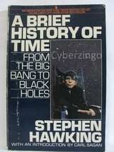 A Brief History Of Time Book Big Bang Stephen Hawking Vintage Book 1990 PREOWNED - £6.24 GBP