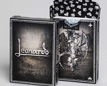 Art Playing Cards Leonardo MMXVIII Silver Edition - $23.75