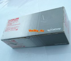 genuine CalComp 3 Color Imaging Ribbon CRA+C3A 4 ColorMaster 6603, Open ... - $24.49