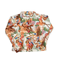 Vintage Brigi Flannel Shirt Size S Outdoor Women All Over Print Aspen US... - £35.28 GBP
