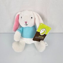 2015 Animal Adventure Stuffed Plush Bunny Rabbit Easter White Aqua T Shi... - £46.51 GBP