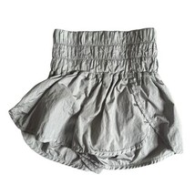 Free People Movement The Way Home Shorts Silver High Waist Women Size XS - $21.78
