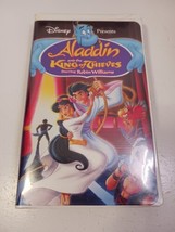Disney Aladdin And The King Of Thieves VHS Tape Robin Williams - £2.35 GBP