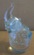Medium Crystal Elephant Figurine! Trunk Up For Good Luck - £31.96 GBP