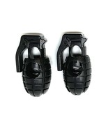 Dweebzilla 2 Pieces 3D Grenade Cord Lace Locks Drawstring Spring Stopper... - $9.73