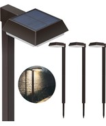 Solar Path Lights LED Down Light, 40 Lumen, Black, 6 Pack - $39.60