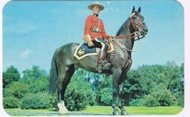 Alberta Postcard RCMP Royal Canadian Mounted Police Mountie Greetings - £2.36 GBP