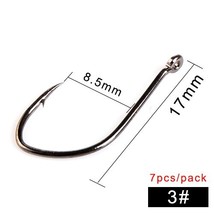 High Carbon Steel  Fish hook AJI Fishing Hook 2#-4#7pcs 4#-7#8pcs 8#-10#9pcs 11# - £16.31 GBP