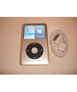 APPLE  iPOD  CLASSIC  6TH GEN.  CUStOM  SILVER/BLACK  80GB...NEW  BATTERY... - $235.21 CAD