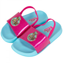 LOL Surprise Dolls Aqua Girl&#39;s Slide Sandals Multi-Color - £15.97 GBP