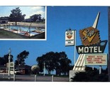 Lazy V Motel Postcard Grand Island Nebraska - £8.68 GBP