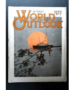 Antique World Outlook September 1917 Iron Women Japan Business Buddhism ... - $19.99