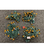 4 Sets of Pearl String Lights (35 ea. 140 Total) Indoor/Outdoor Christma... - £30.54 GBP