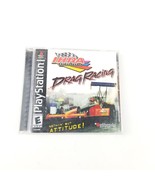 IHRA Drag Racing Playstation PS1 Video Game Complete with Manual Tested - $1.48